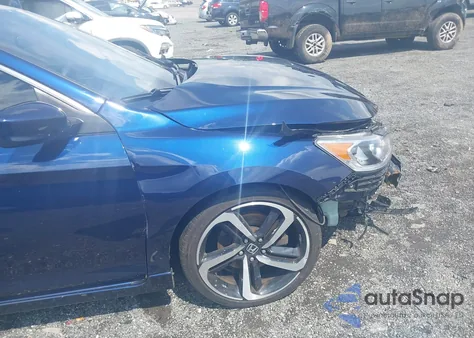 2016 Honda Accord Sport из США, поврежденный, VIN 1HGCR2F55GA186254